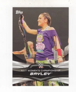 2016 TOPPS WWE DIVAS REVOLUTION WRESTLING BAYLEY #9 - Picture 1 of 3