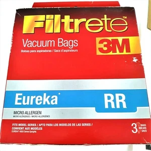 Eureka Filtrete Vacuum Bags RR 4800 Series Upright 3 Bags in Box Plus 1 Bonus - Picture 1 of 5