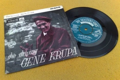 " THE DRIVING GENE KRUPA "RARE SUPER UK ORIGINAL EP - Image 1 of 4
