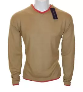 Neu authentisch French Connection V-Ausschnitt Herrenpullover Dune 2XL - Bild 1 von 2