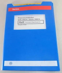 Manual de Taller VW Golf III / 3 / Vento Carrocería Eigendiagnose De 8/1999 - Imagen 1 de 1