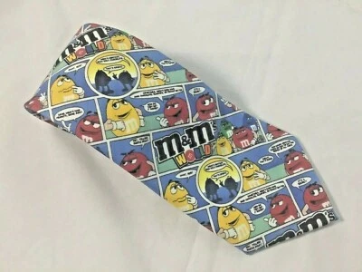 Corbata m&m's World Comic 56" largo 4" ancho Foto 1 de 4