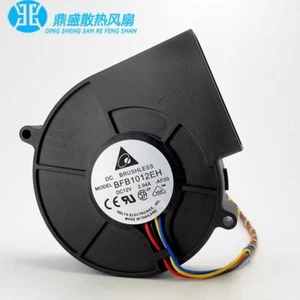 Delta BFB1012EH 9733 DC12V 2.94A 4-Wire Dual Ball Centrifugal Turbo Cooling Fan - Picture 1 of 5