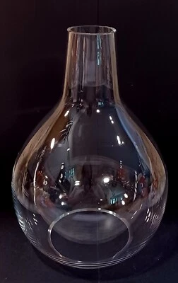 Glass Hurricane Shade Candle Cover 11" - Image 1 of 4