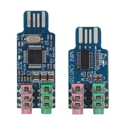 Sound Card Module Laptop Sound Card CM108 USB Sound Card Chip Replacement - Bild 1 von 4
