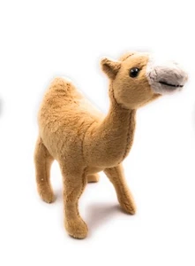 Plush Stuffed Animal Fabric Animal Dromedary Camel Braun 9 1/8in - Picture 1 of 3