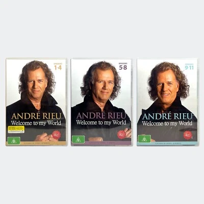 André Rieu - Welcome To My World: Episodes 1-11 DVD Bundle - Region ALL, NTSC - Image 1 of 4