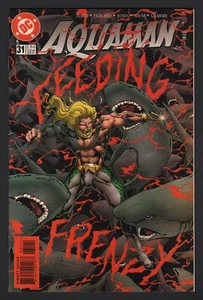 AQUAMAN - 3rd Series #31, DC Comics, 1997, NM- CONDITION, FEEDING FRENZY! - Picture 1 of 2