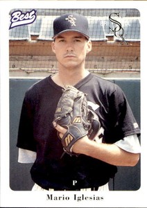 1996 Bristol White Sox Best #19 Mario Iglesias Hayward California Baseball Card