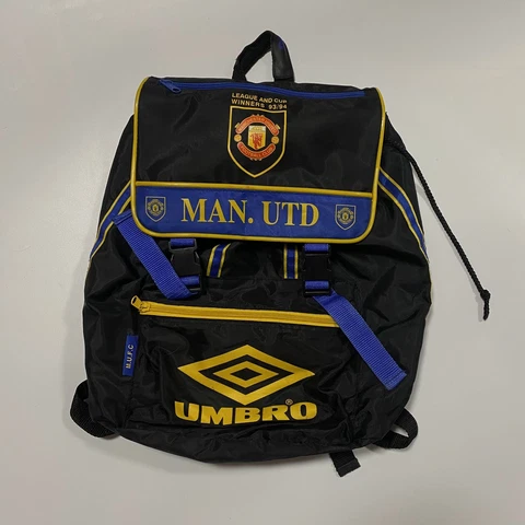 Vintage Manchester united bag umbro LEAGUE AND CUP WINNERS 93/94 Cover