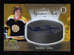 2006-07 Upper Deck Sweet Shot Signature Shots Bobby Orr #SS-OR Auto HOF