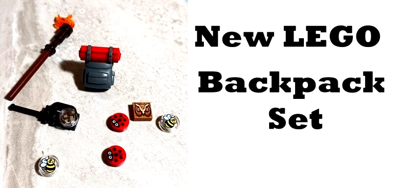 Nuevo LEGO Mochila Senderismo Camping Scouting Saco de Dormir Rojo Escuela Exterior Foto 1 de 1