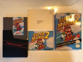 Super Mario Bros. 2 (Nintendo NES, 1988) COMPLETE
