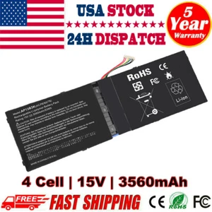 Battery for Acer Aspire V5-572P V5-573G V5-573P R7-571 AP13B3K AP13B8K Notebook - Picture 1 of 7