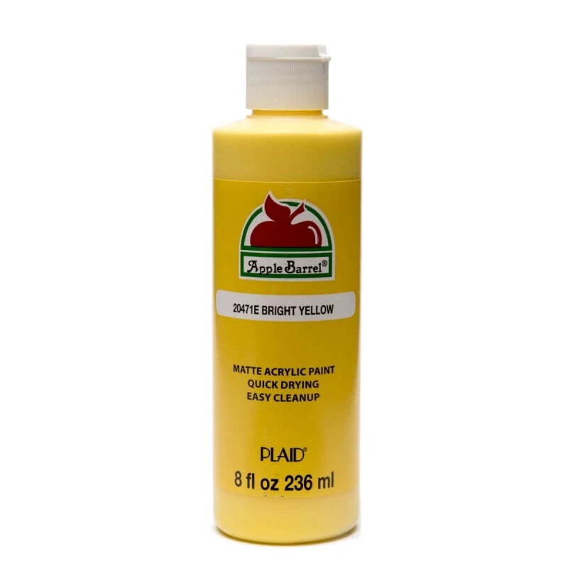 APPLE BARREL Plaid canna di mela vernice acrilica 8 oz
