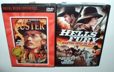 HELLS FURY/Crazy Horse and Custer,The Untold Story Slim Pickens 2 DVD MOVIES