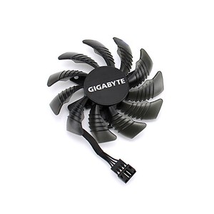 Cooling Fan 4Pin Cooler Fan for Gigabyte GTX1080ti 1080 1070 1060 75MM T128010SU