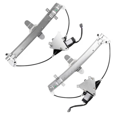 For 1998-2011 Lincoln Town Car Rear Left Right Power Window Regulator & Motor - Image 1 of 4