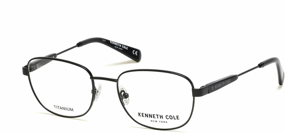 Kenneth Cole New York KC0299 Negro 002 Marco de Gafas de Titanio 52-19-140 Nuevo Foto 1 de 1