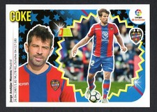 COKE #3A LEVANTE 2018-19 CHROME PANINI LA LIGA ESTE SANTANDER 18/19