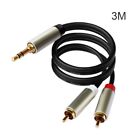 Rca To 3.5Mm Cable 1/8 To Rca Y Cord Male To Male Adapter For Tablets