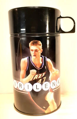Andrei Kirilenko Utah Jazz Thermos 6.5 inches tall - Image 1 of 4