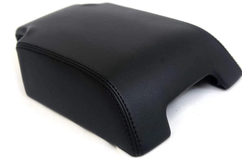 Se adapta a 06-13 Range Rover Sport reposabrazos de cuero sintético cubierta de consola negra Foto 1 de 1