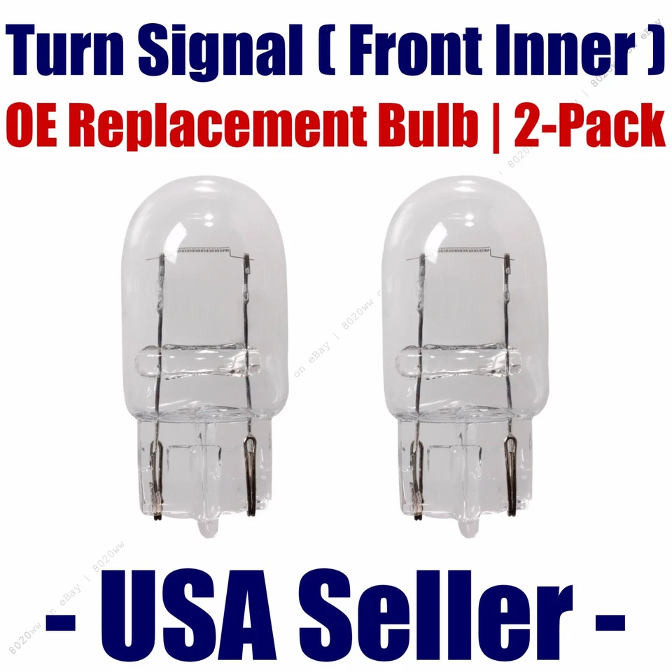 Front Inner Turn Signal Light Bulb 2pk - Fits Listed Scion Vehicles - 7440 — 第 1/1 张图片
