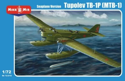 MikroMir 72-010 - Tupolev TB-1P (MTB-1) Versión hidroavión - Kit modelo escala 1/72 Foto 1 de 4