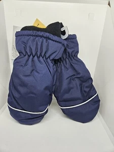 Guanti nuovi Cat & Jack 3M Thinsulate 2T-5T resistenti all'acqua blu navy - Foto 1 di 3