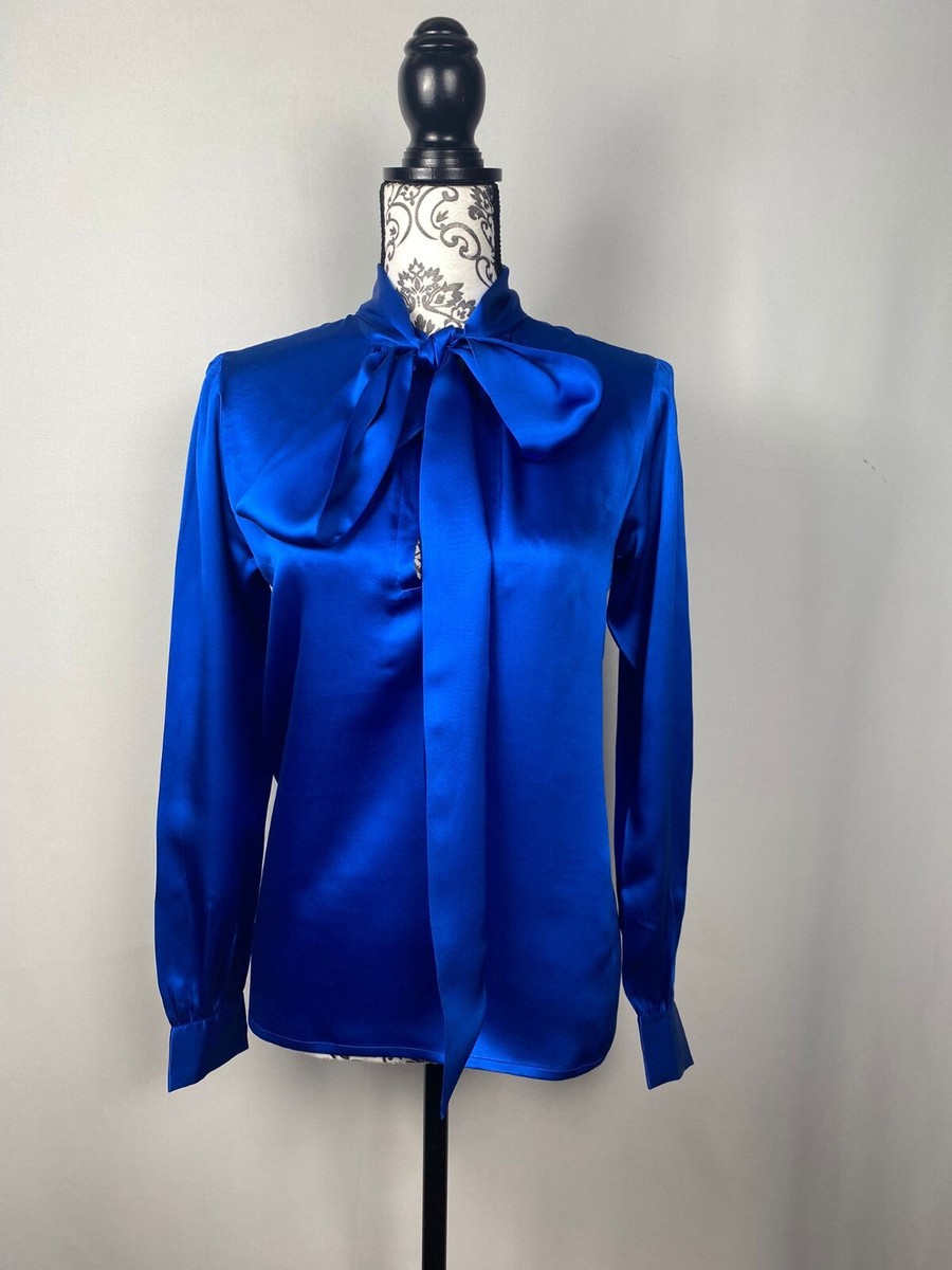 Yves Saint Laurent 100% Silk Vintage Tops for Women for sale 