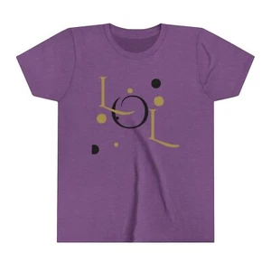 Youth Short Sleeve Tee for kids/girls and boys/school  - Picture 1 of 29
