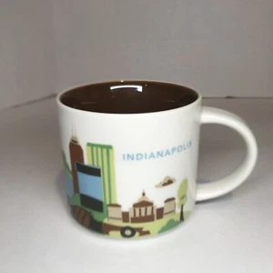 Indianapolis Starbucks You Are Here Collection Kaffeebecher 14oz YAH 2014 - Bild 1 von 6