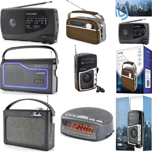 Am FM Personal Radio Stereo Portable Sports Exercise Digital Display Earphone UK - Picture 1 of 18