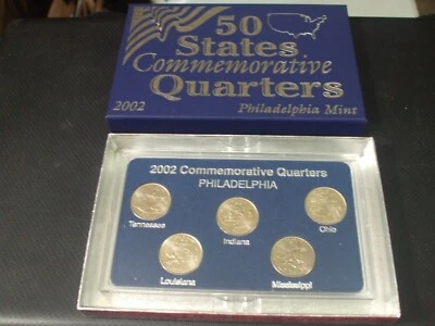 50 States Commemorative Quarters -  Philadelphia Mint - 2002 - Image 1 of 2