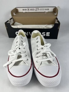 Converse Chuck Taylor High All Star Ox Lo Optical White Unisex Shoes Mens 13 - Imagen 1 de 17