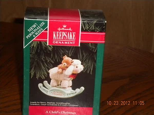 1992 Hallmark Keepsake Christmas Ornament- “A Child's Christmas” - Picture 1 of 3