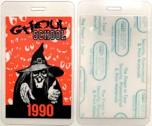 Vintage 1990 Ghoul School Movie Pass | OTTO Halloween Horror Comedy Witch NOS - Picture 1 of 1