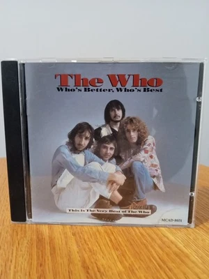 Who's Better, Who's Best by The Who (CD, Nov-1988, MCA) M- or near Mint Disc - Image 1 of 4