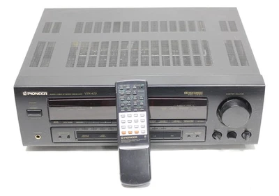 Pioneer VSX-403 Audio Video Stereo AM/FM Receiver w Remote Bundle Tested Works - Image 1 of 3