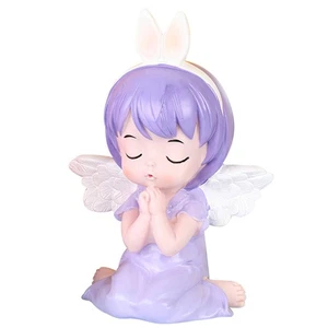 Piggy Bank Praying Angel Girl Shape Toddler Piggy Bank Portable Money Saving Box - Picture 1 of 12