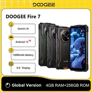 Global Version DOOGEE Fire 7 5G Rugged Phone 6.6'' Dimensity 6300 13000mAh 64MP - Picture 1 of 46