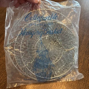 Hanging Basket 3 Tier Silver Metal Sealed Package Taiwan - Picture 1 of 5
