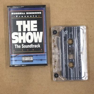 THE SHOW Cassette Tape 90s Rap Hip Hop SOUNDTRACK 2PAC DR DRE SLICK RICK ONYX - Image 1 of 4