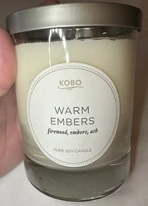 Kobo Warm Embers Pure Soy Candle - SMELLS GREAT! ๐ฅ๐ฅ๐ฅ / NO Box - Candle Only - Picture 1 of 3
