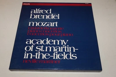 BRENDEL Mozart 12 Piano Concertos PHILIPS 6768 096 8LP Box MARRINER/ASMF -NM- Foto 1 de 4