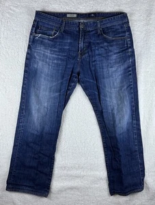 Pantalones de mezclilla azul pierna recta Protege 40x28 Adriano Goldschmied AG para hombre - Imagen 1 de 21