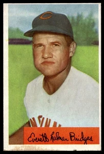 1954 Bowman Rocky Bridges Cincinnati Redlegs #156 A1 - Picture 1 of 2