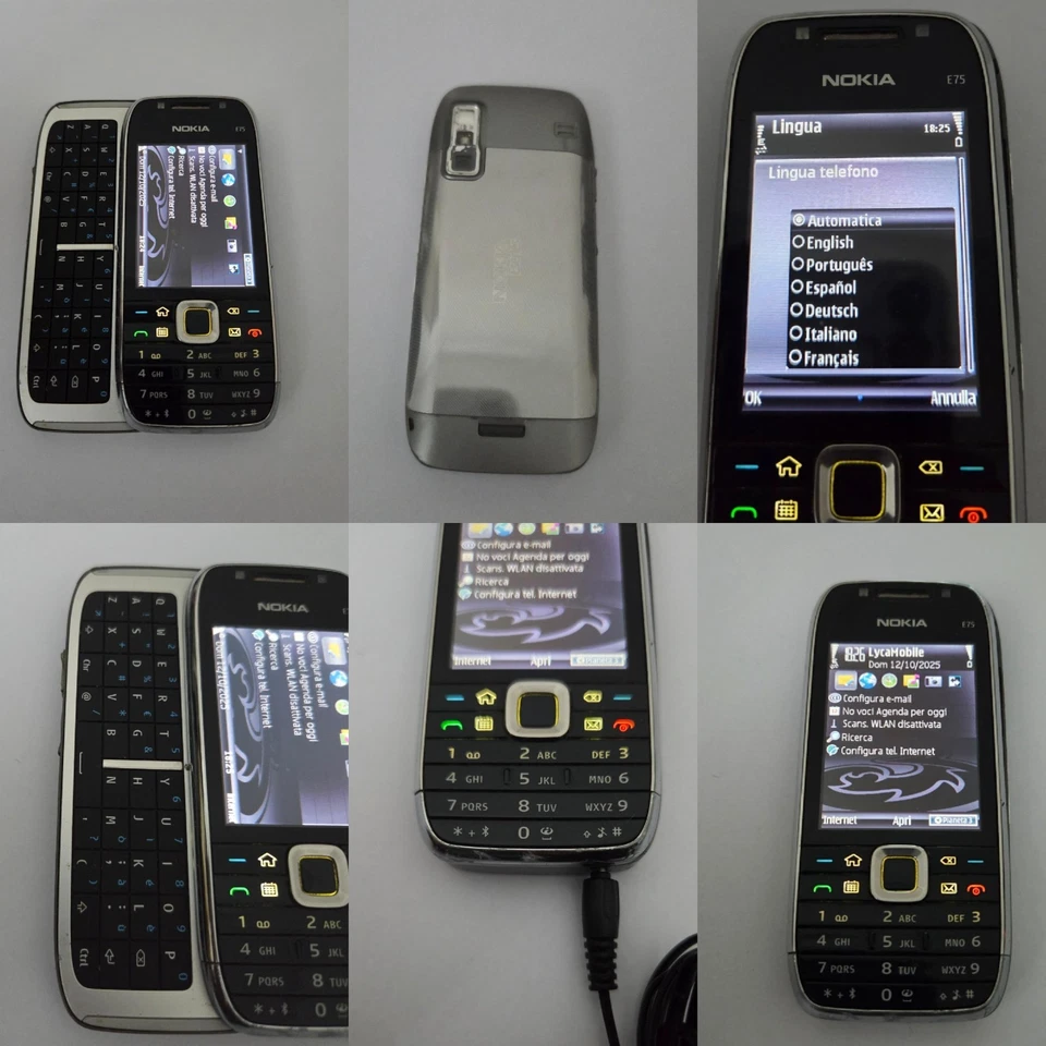 NOKIA E75 GSM UNLOCKED SIM FREE UNLOCK CELL PHONE - Image 1 of 2