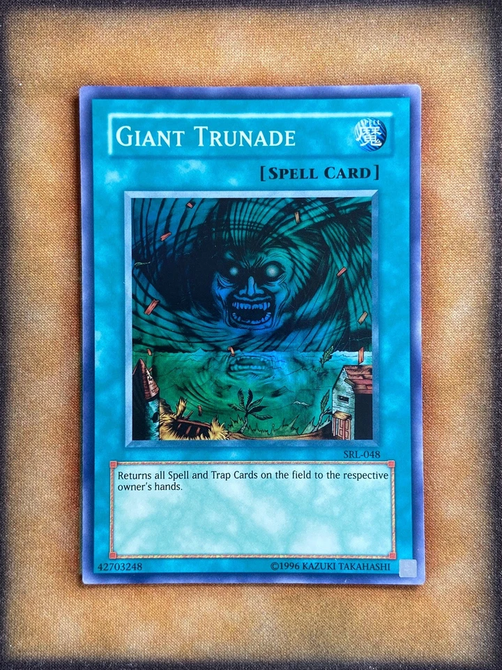 Yugioh Giant Trunade SRL-048 Super Rare 2017 Print NM - Image 1 of 1